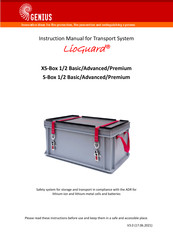 Genius LioGuard S-Box 1 S-Box 2 Advanced Instruction Manual
