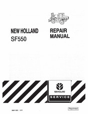 New Holland SF550 Repair Manual