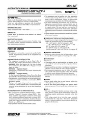 M-System Mini-M M2DYS Instruction Manual