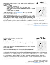 Apera EC60-Z Quick Start Manual