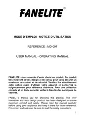 Fanelite MD-097 User Manual - Operating Manual