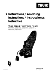 thule yepp maxi rack mount