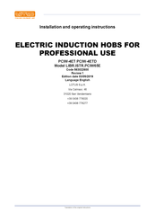 Lotus PCIW-4ETD Installation And Operating Instructions Manual