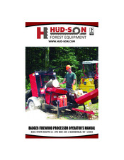 Hud-son BADGER FIREWOOD PROCESSOR Operator's Manual