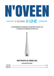 N'oveen X-line UH1000 Use Instructions