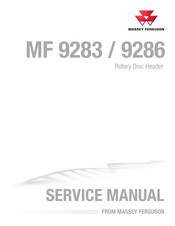 MASSEY FERGUSON MF 9286 Service Manual