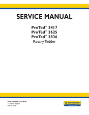 New Holland ProTed 3836 Service Manual