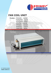 FRIMEC FCRQ800B/C Manual