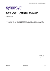 Synopsys TSMC180 Data Book