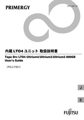 Fujitsu PRIMERGY LTO4 User Manual