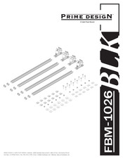 Prime Design FBM-1026-BLK Assembly Instructions