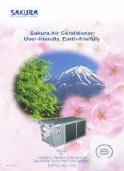 Sakura SSR-J-009 Manual For Installation, Operation And Maintenance