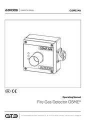Adicos GSME-M4 Operating Manual