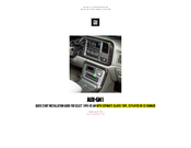 Discount Car Stereo AUX-GM1 Quick Start Installation Manual