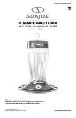 sunjoe SJ-WBFG-RED Manual