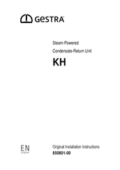 GESTRA KH Original Installation Instructions