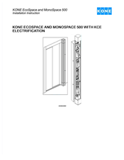 Kone MonoSpace 500 Installation Instruction