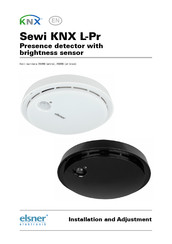 elsner elektronik Sewi KNX L-Pr Installation And Adjustment