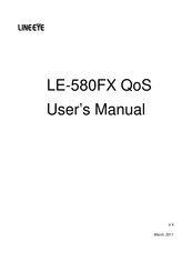 LineEye LE-580FX User Manual