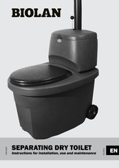 BIOLAN 70570300 Instructions For Installation, Use And Maintenance Manual
