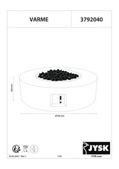 Jysk VARME 3792040 Manual