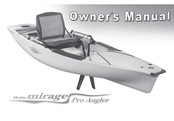 Hobie mirage Pro Angler Owner's Manual