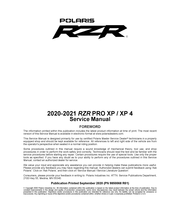 Polaris RZR PRO XP 2020 Service Manual