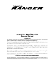 Polaris RANGER 1000 2020 Service Manual