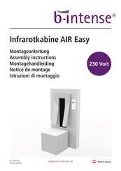 b-intense AIR Easy Assembly Instructions Manual