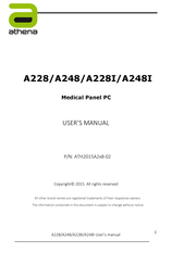 Athena A228I User Manual