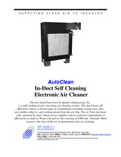 Air Quality Engineering AutoClean Manual