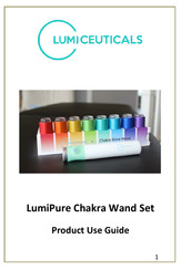 LumiCeuticals LumiPure Chakra Wand Set Product Use Manual