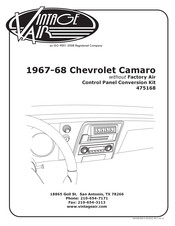 Vintage Air 1967-68 CAMARO w/o Factory Air Gen IV Manual