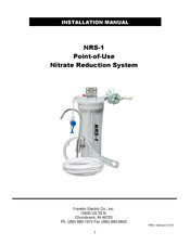 Franklin Electric NRS-1 Installation Manual