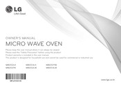 LG MW202LW Owner's Manual