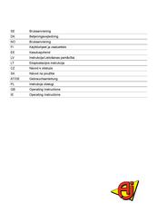 AJ 31078 Operating Instructions Manual