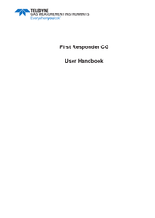 Teledyne First Responder CG User Handbook Manual