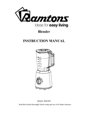 RAMTONS RM/583 Instruction Manual