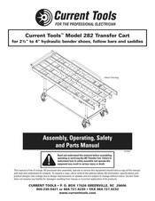 Current Tools 282 Assembly, Operating, Safety And Parts Manual