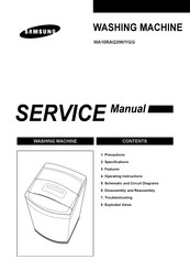 Samsung WA10RAQ3IW/YGG Service Manual