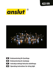 Anslut 422-591 Operating Instructions Manual