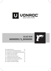 VONROC GG502DC Original Instructions Manual