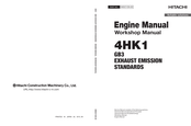 Hitachi 4HK1 Workshop Manual