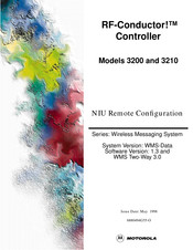 Motorola RF-Conductor! 3200 Manual
