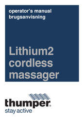 Thumper Lithium2 Operator's Manual