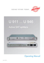 ASTRO U-924 Operating Manual