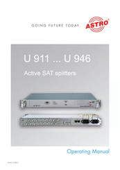 ASTRO U-911 Operating Manual