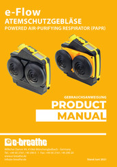 e-breathe e-Flow Product Manual