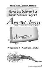 AeroPure AeroClean Owner's Manual