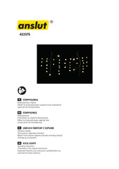 Anslut 422575 Operating Instructions Manual